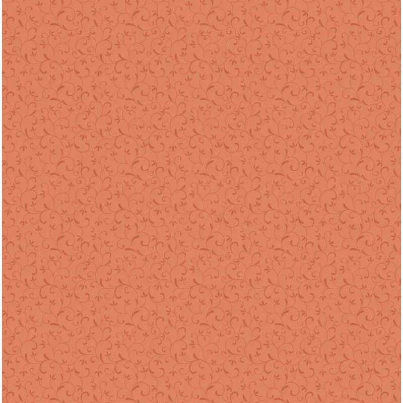 TRICOL. ARABESQUE PAPAYA - 100% ALGODÃO