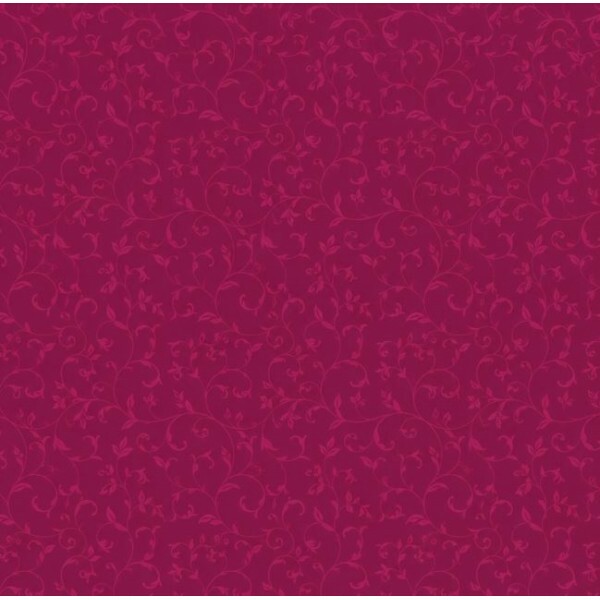 TRICOL. ARABESQUE CEREJA - 100% ALGODÃO