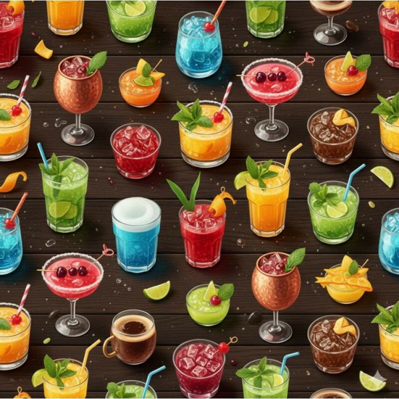 AG26 - TRICOL. GM DRINKS - 100%ALGODÃO - A3276/001D