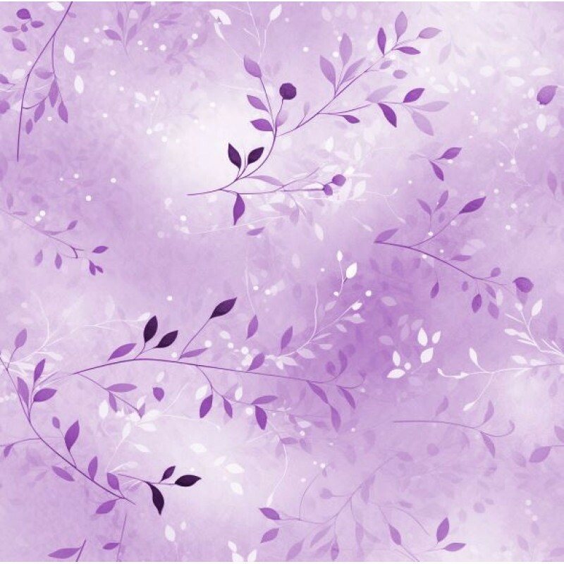 AG26 - TRICOL. SL LAVENDER VINE - 100%ALGODÃO - A5590/001D