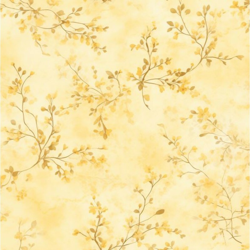AG26 - TRICOL. SL YELLOW VINE  - 100%ALGODÃO - A5589/001D