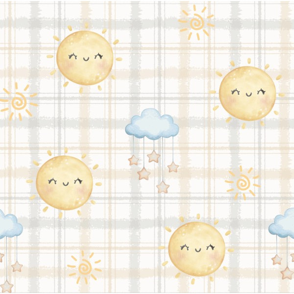 INFL26 - TRICOL. RS SOL NO XADREZ - 100% ALGODÃO - A2542/001