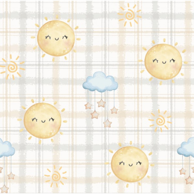 INFL26 - TRICOL. RS SOL NO XADREZ - 100% ALGODÃO - A2542/001