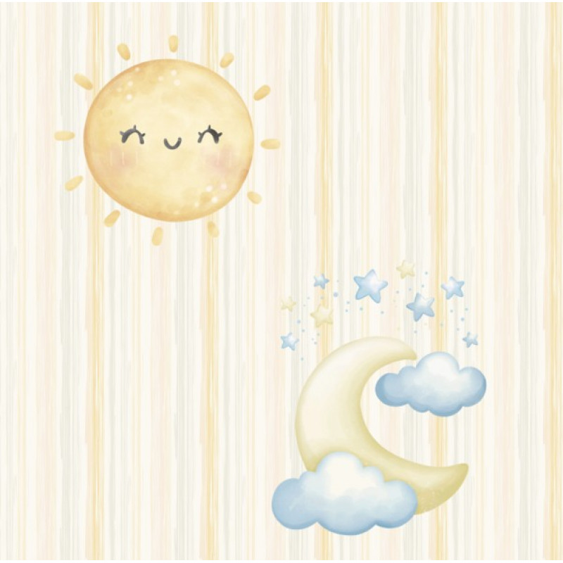 INFL26 - TRICOL. RS SOL EM LISTRAS - 100% ALGODÃO - A2547/001D