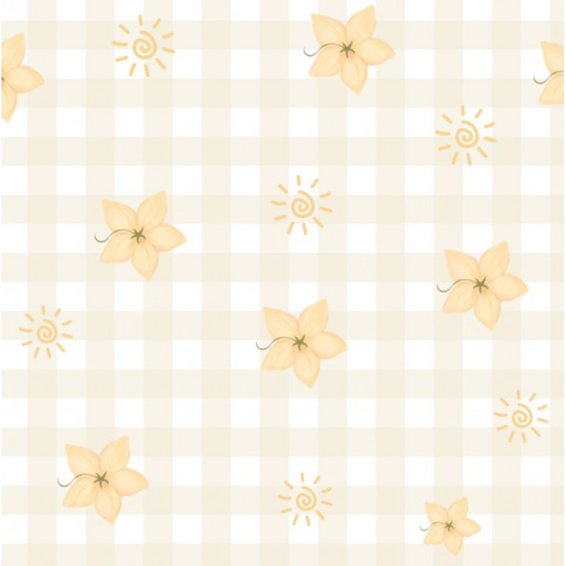 INFL26 - TRICOL. RS FLORZINHAS - 100% ALGODÃO - A2548/001D