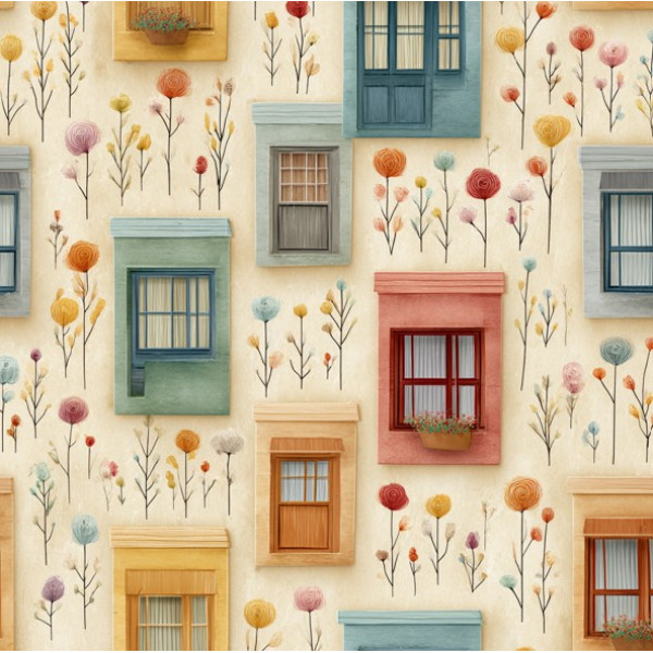 INFL26 - TRICOL. VI NA JANELA - 100% ALGODÃO - A2537/001D - E15977