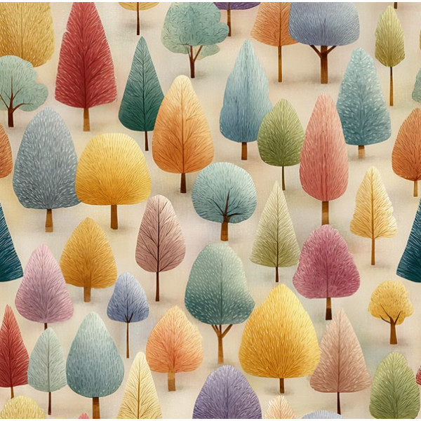 INFL26 - TRICOL. VI BOSQUE - 100% ALGODÃO - A2540/001D - E15980