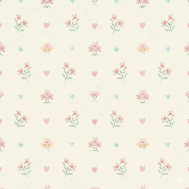 JL26 - TRICOL. BG FLORZINHAS - 100% ALGODÃO - A3635/001D