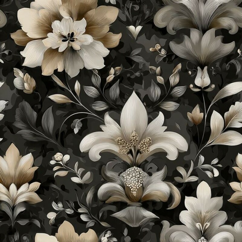 JL26 - TRICOL. BB ARABESCOS - 100% ALGODÃO - A3147/001D