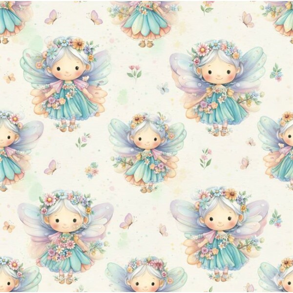 JL26 - TRICOL. FM FADINHAS - 100% ALGODÃO - A2205/001D