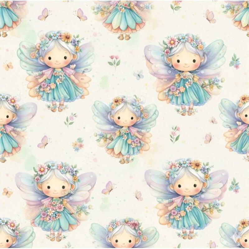 JL26 - TRICOL. FM FADINHAS - 100% ALGODÃO - A2205/001D