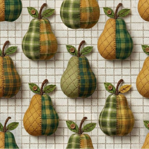 JL26 - TRICOL. FP PERAS - 100% ALGODÃO - A3262/001D