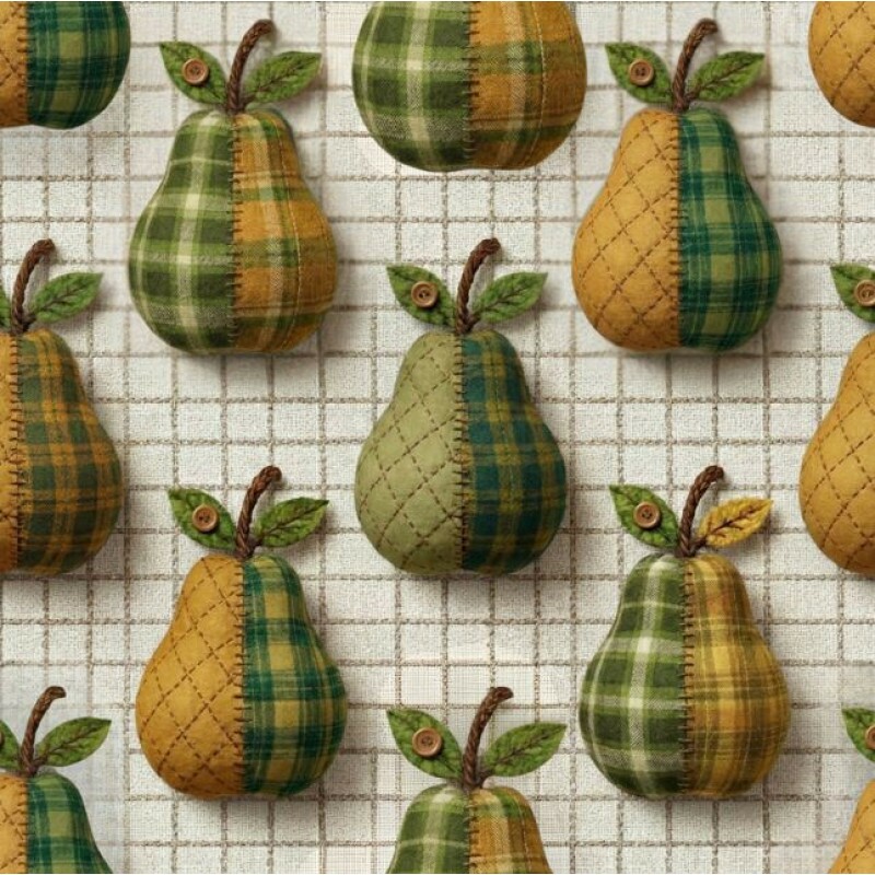 JL26 - TRICOL. FP PERAS - 100% ALGODÃO - A3262/001D