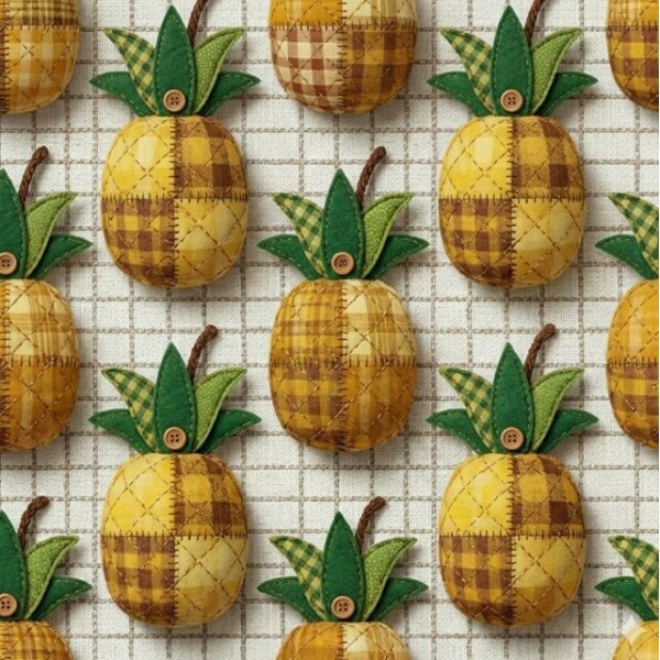 JL26 - TRICOL. FP ABACAXIS - 100% ALGODÃO - A3263/001D