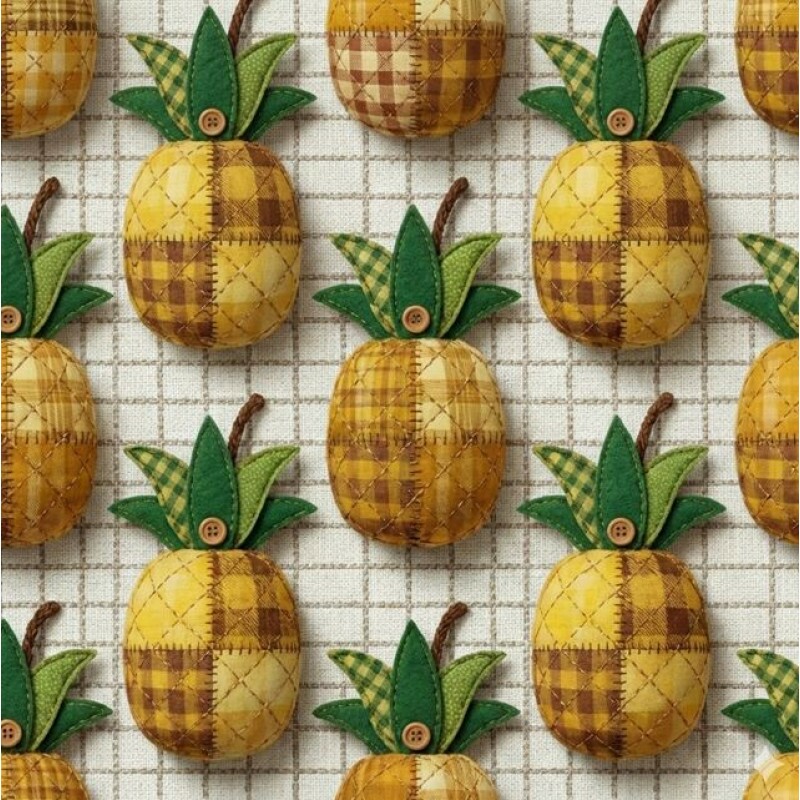 JL26 - TRICOL. FP ABACAXIS - 100% ALGODÃO - A3263/001D