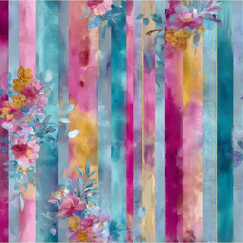 JL26 - TRICOL. JN LISTRADO  - 100% ALGODÃO - A3181/001D