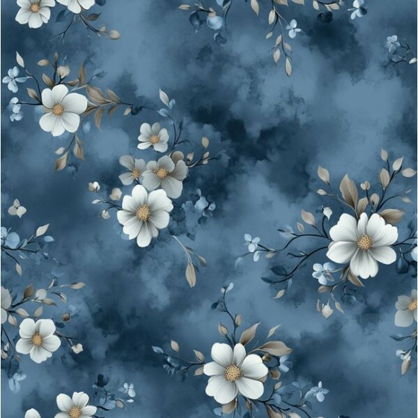 JL26 - TRICOL. MI BOUQUETS - 100% ALGODÃO - A3233/001D