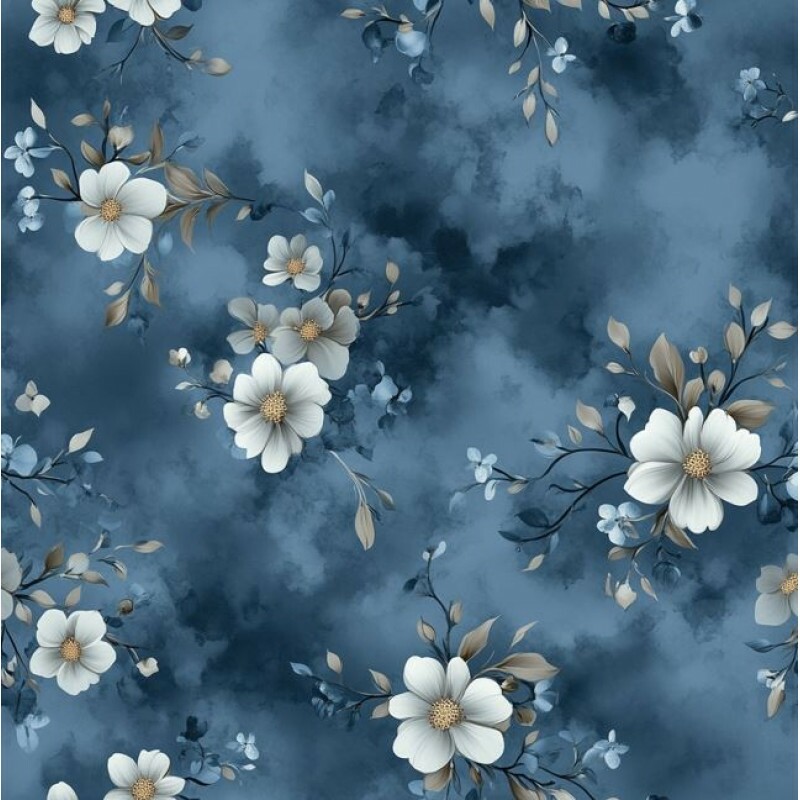 JL26 - TRICOL. MI BOUQUETS - 100% ALGODÃO - A3233/001D