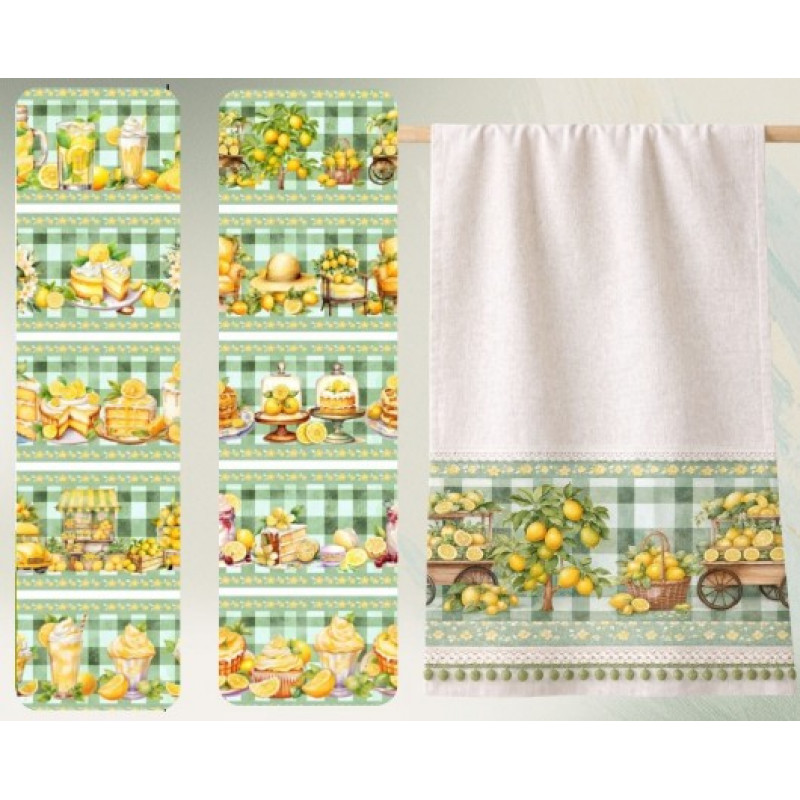 JN26 - TRICOL. BARRADO LEMONADE 100% ALGODÃO - 98594/001D