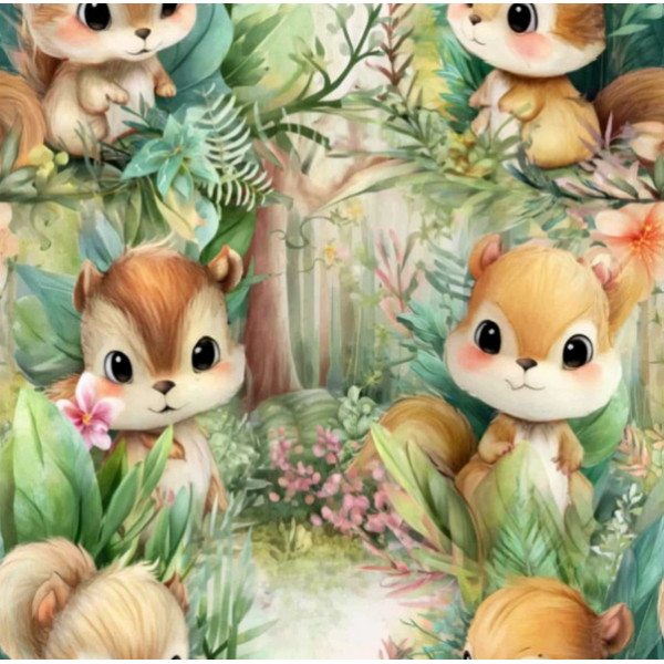 JN26 - TRICOL. FF ESQUILOS - 100% ALGODÃO - A2515/001D