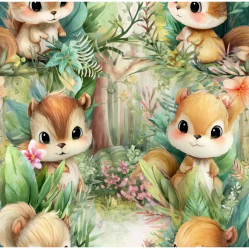 JN26 - TRICOL. FF ESQUILOS - 100% ALGODÃO - A2515/001D