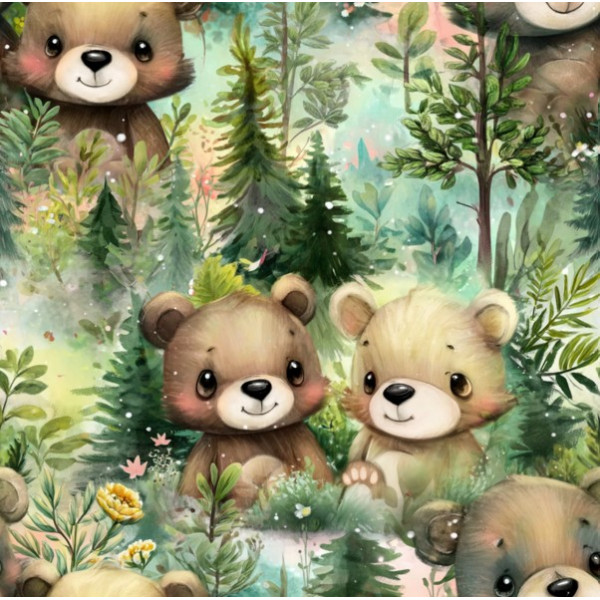 JN26 - TRICOL. FF URSOS - 100% ALGODÃO - A2511/001D