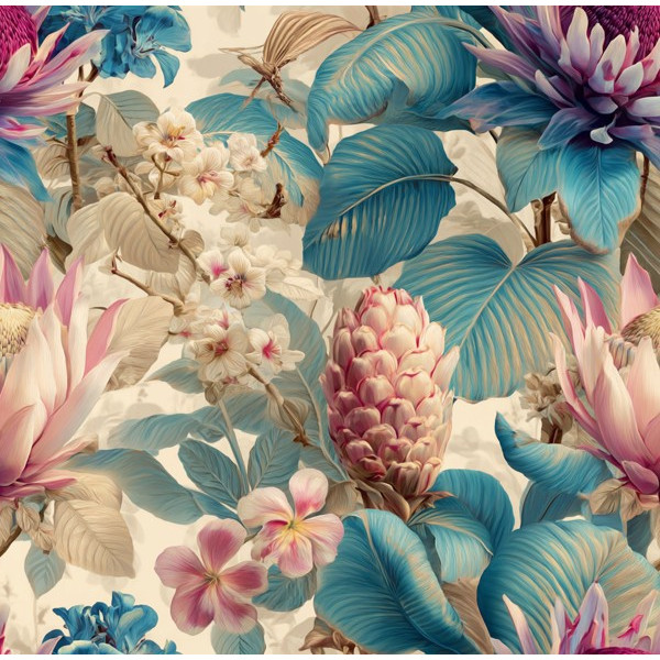 JN26 - TRICOL. TC BROMÉLIAS - 100% ALGODÃO - A3121/001D