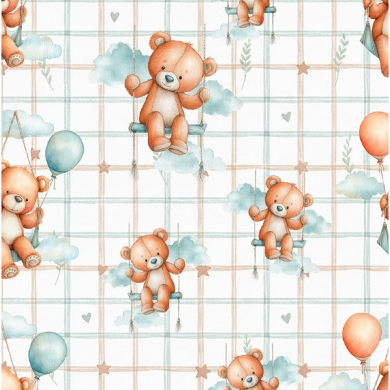 JN26 - TRICOL. BB URSINHOS NA BALANÇA - 100% ALGODÃO - A2189/001D