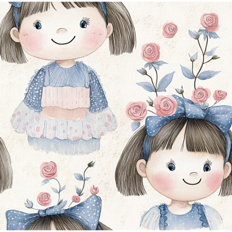 MI26 - TRICOL. AMANDITA 2 - 100% ALGODÃO - A1005/001D