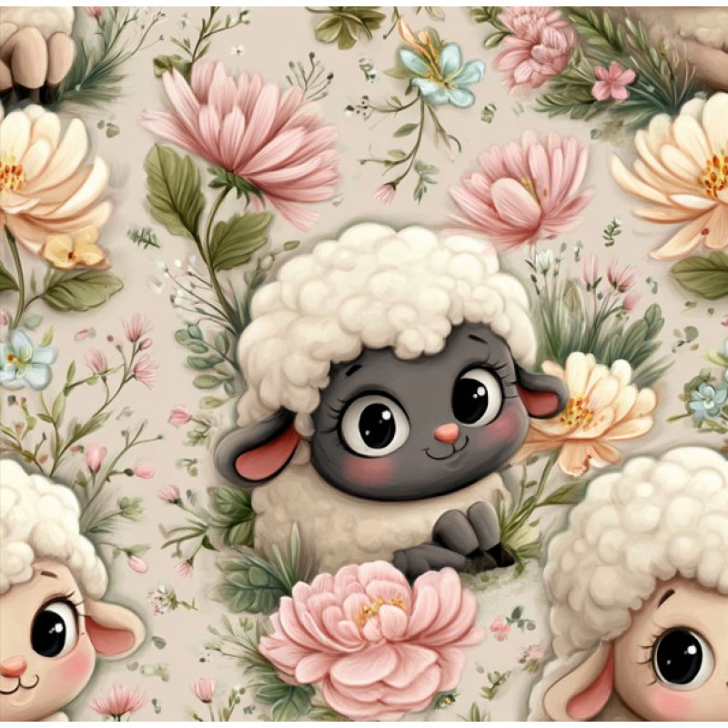 MI26 - TRICOL. BJ OVELHINHAS - 100% ALGODÃO - A0780/001D