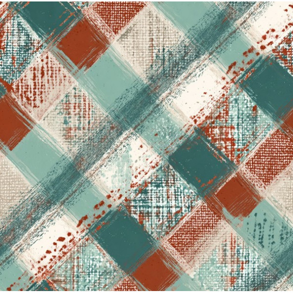 MI26 - TRICOL. CA XADREZ - 100% ALGODÃO - A1022/001D