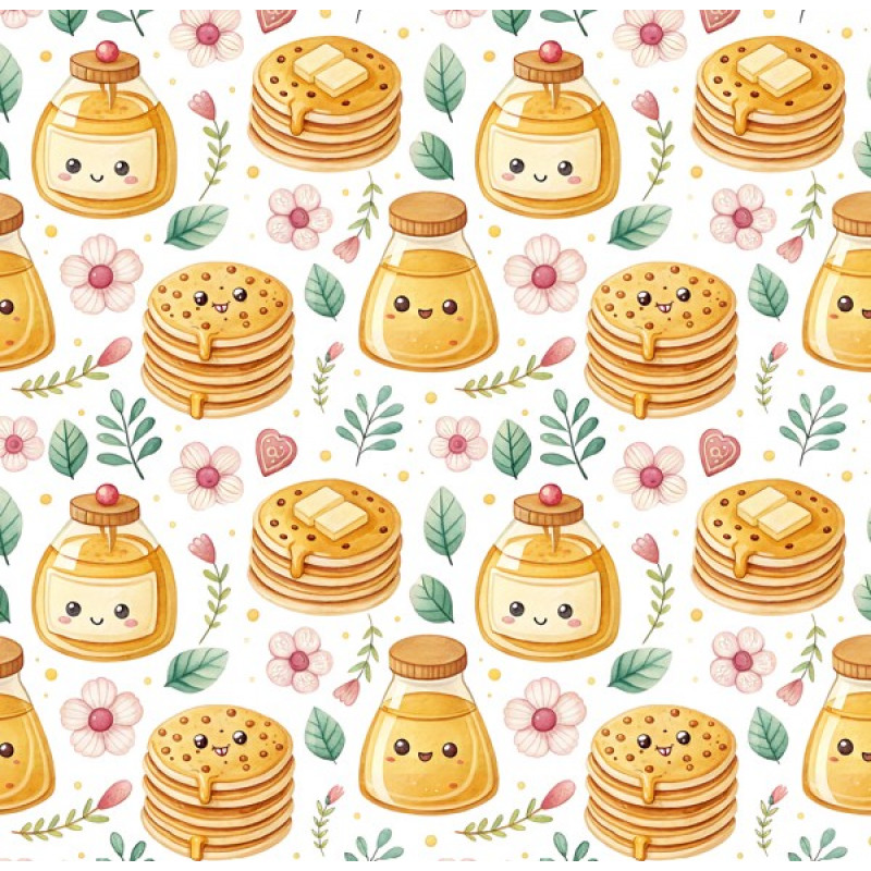 MI26 - TRICOL. PANQUECAS E MEL - 100% ALGODÃO - A0104/001D