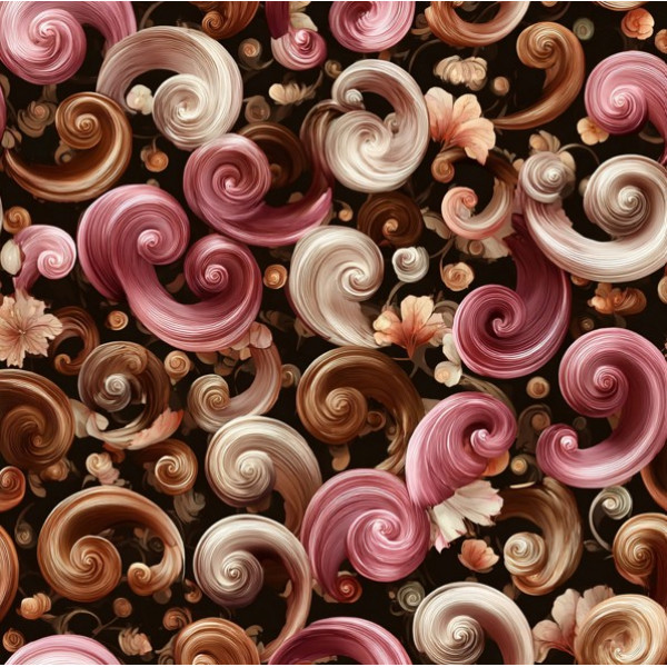 MI26 - TRICOL. OP CARACÓIS - 100% ALGODÃO - A1048/001D