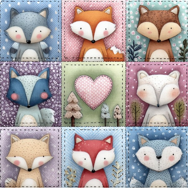 MI26 - TRICOL. PB RAPOSINHAS - 100% ALGODÃO - A0094/001D