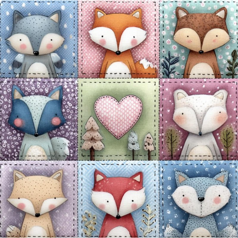 MI26 - TRICOL. PB OVELHINHAS - 100% ALGODÃO - A0095/001D