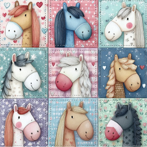 MI26 - TRICOL. PB CAVALINHOS - 100% ALGODÃO - A0101/001D