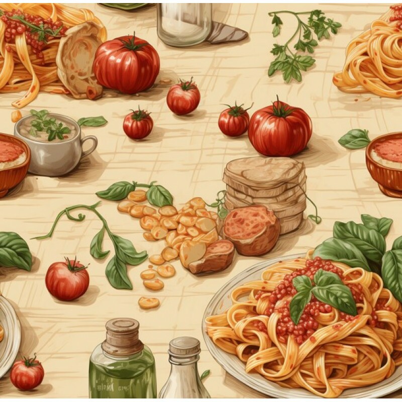 MI26 - TRICOL. MACARRÃO E AZEITE - 100% ALGODÃO - A0719/001D