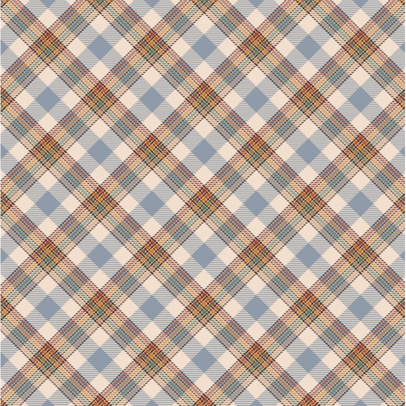 TRICOL. XADREZ MARROCOS 4 - 100% ALGODÃO DIGITAL