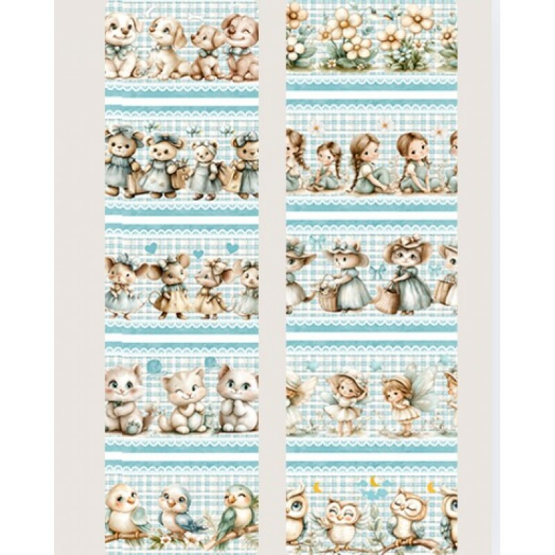 MR26 - TRICOL. BARRADO - LOVE TIFFANY - 100% ALGODÃO