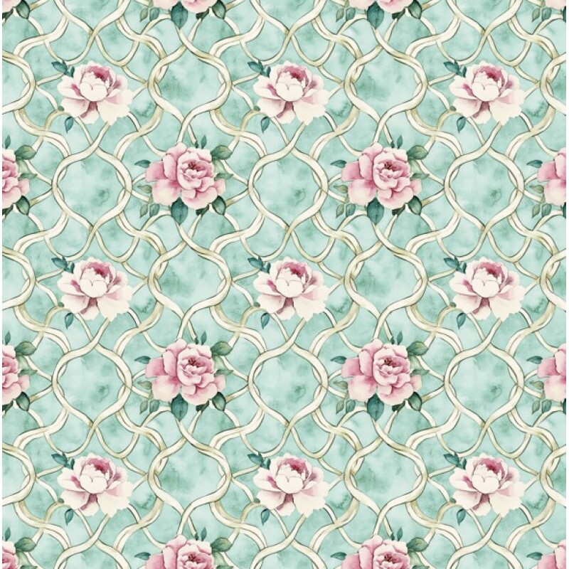 MR26 - TRICOL. MAR FLOR VITRAL - 100% ALGODÃO - 05363/001D MR26 - TRICOL. MAR FLOR VITRAL - 100% ALGODÃO - 05363/001D