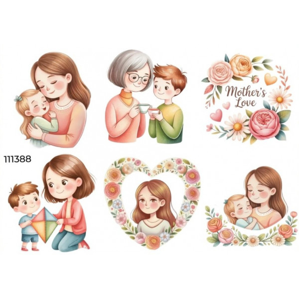 ESTAMPA FÁCIL - MOTHERS LOVE