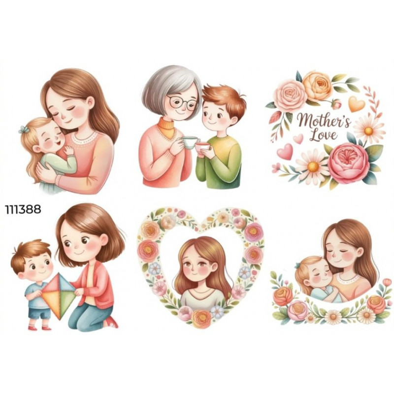 ESTAMPA FÁCIL - MOTHERS LOVE