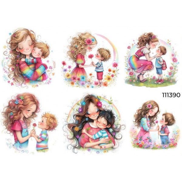 ESTAMPA FÁCIL - MÃE DE MENINO