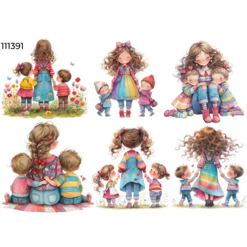 ESTAMPA FÁCIL - MÃE DE CASAL