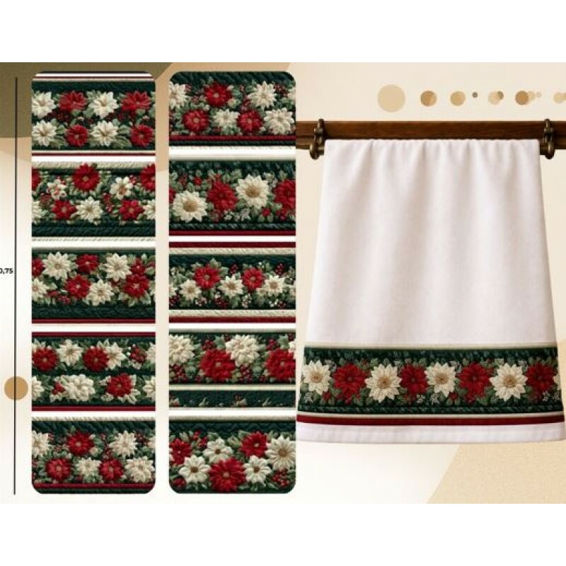 NT26 - TRICOL. NATAL BARRADO NATAL QUILT VERDE - 100% ALGODÃO - 04230/001D