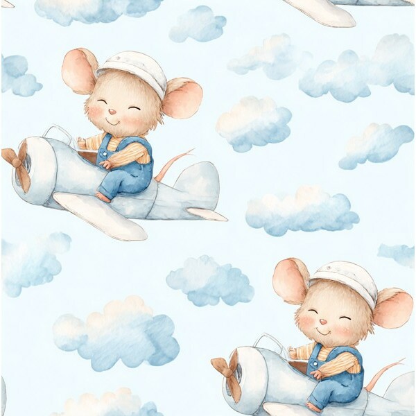 FV26 - TRICOL. RATINHO AVIADOR - 100% ALGODÃO - 03891/001D