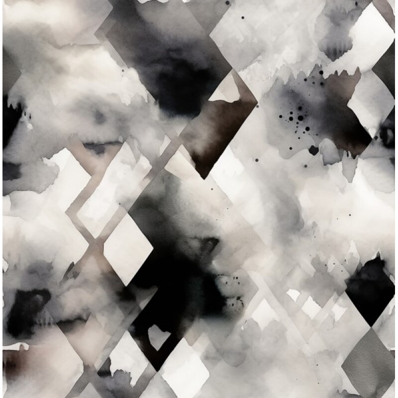 FV26 - TRICOL. DUSTY BLACK LOSANGOS - 100% ALGODÃO - 04024/001D