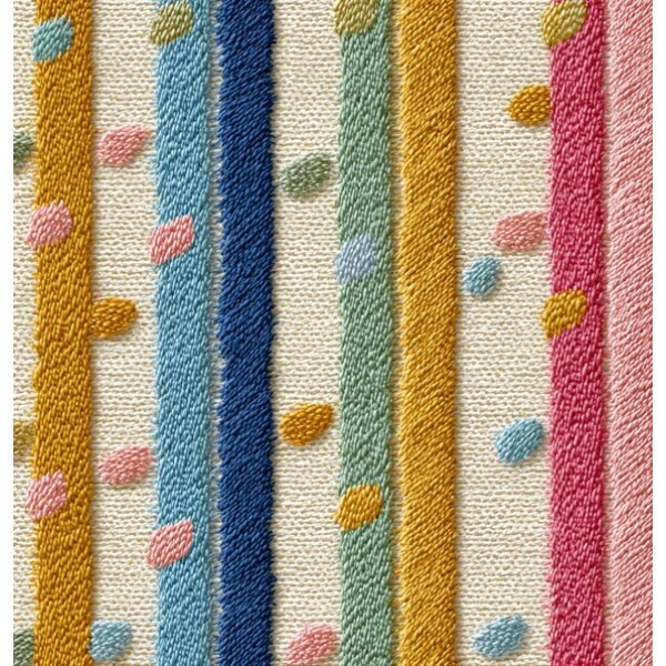 FV26 - TRICOL. PRIMAVERA LISTRADA - 100% ALGODÃO - 04373/001D