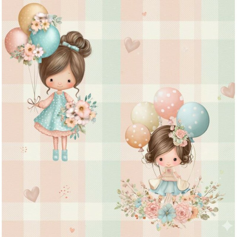 ST26 - TRICOL. DOLLS TARTAN - 100%ALGODÃO A2423/001D