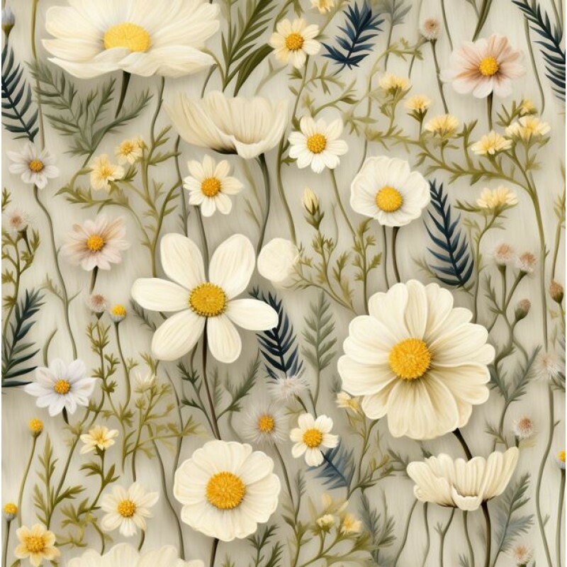 ST26 - TRICOL. MF DAISY - 100%ALGODÃO A5240/001D